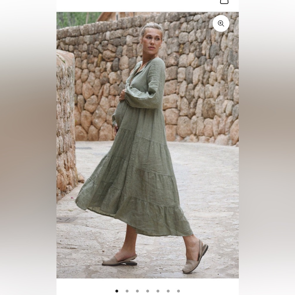 NWT The Mara Dress by Beachwood (Baby aka The Label) in Eucalyptus size M/L